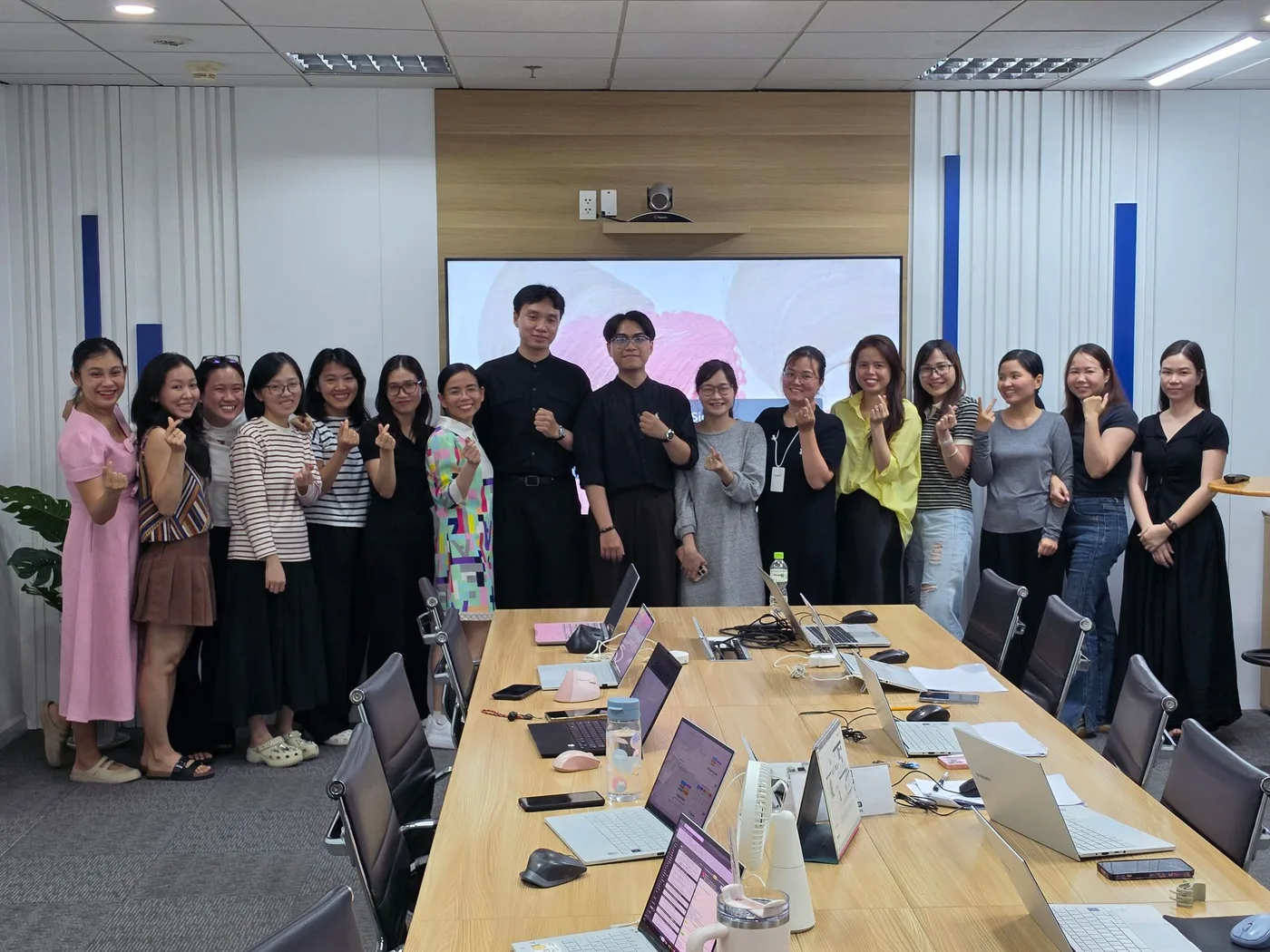 BEST HR team after a training session